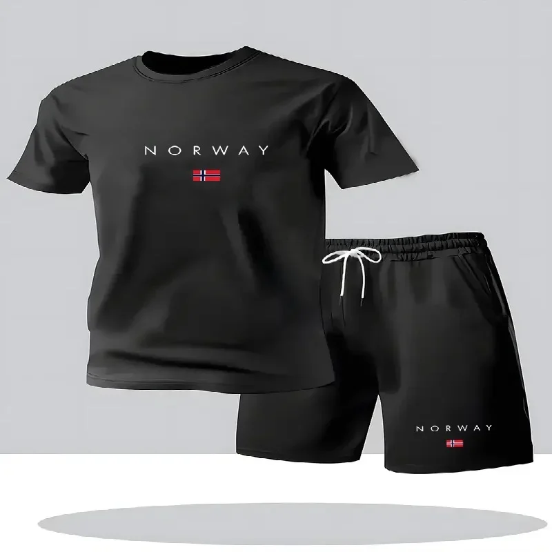Street Fashion Urban - 2026 신상 남성 캐주얼 반팔 반바지