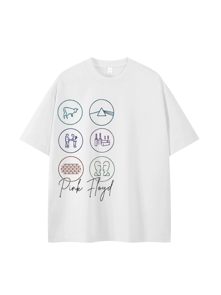 레트로 아메리칸 스트리트 스타일 오버사이즈 록 밴드 반 - Street Fashion Urban 리뷰 및 가격