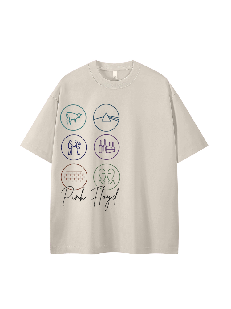 레트로 아메리칸 스트리트 스타일 오버사이즈 록 밴드 반 - Street Fashion Urban 리뷰 및 가격