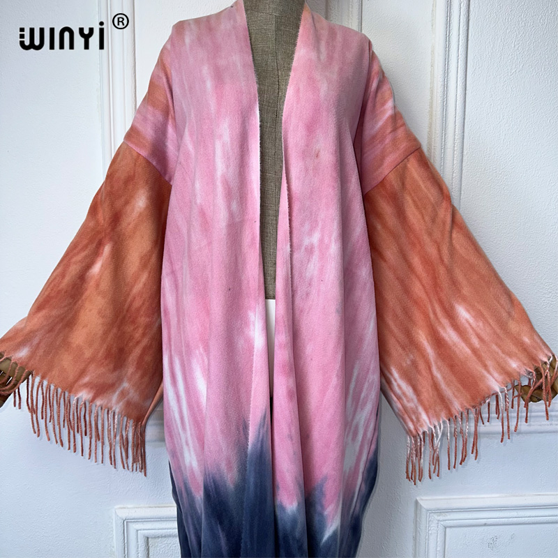 WINYI 겨울 태슬 카디건 아프리카 여성 맥시 재킷, - Street Fashion Dubai 리뷰 및 가격