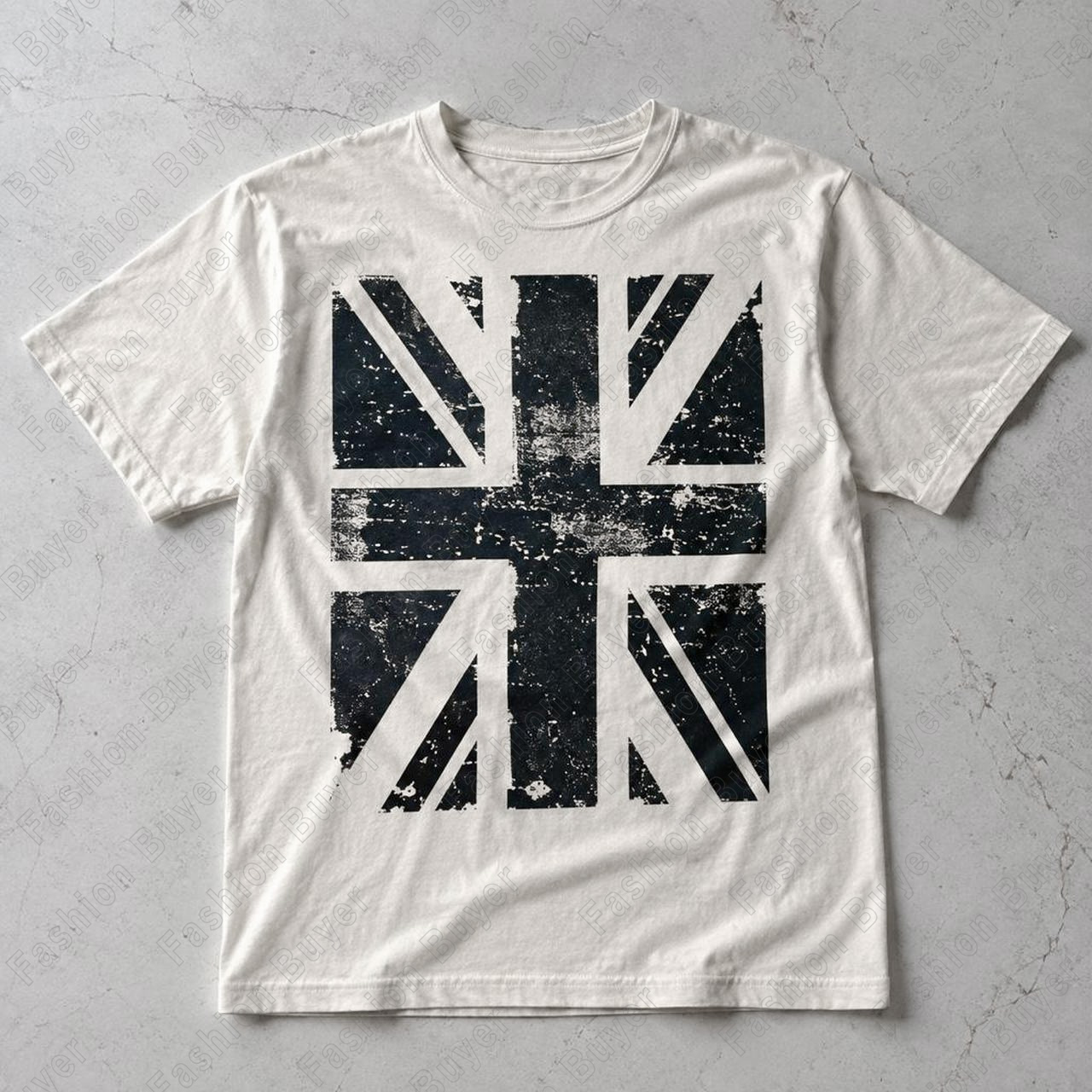 유니언 잭 패턴(런던, 영국) 프린트 티셔츠, 남녀 공 - Street Fashion In London 리뷰 및 가격
