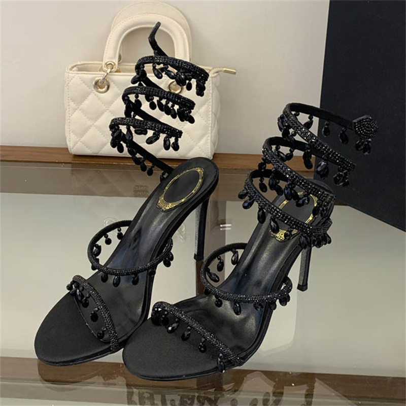 Eilyken 새로운 섹시한 얇은 하이힐 펜던트 크리스 - Street Fashion Shoes 리뷰 및 가격