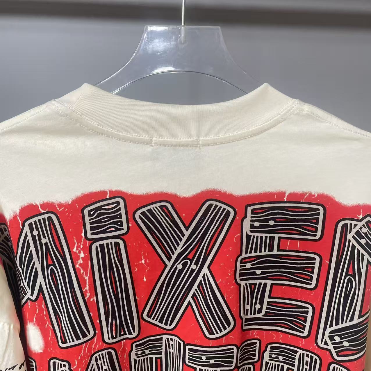 고품질 디자이너 MIXED-EMOTION 긴팔 티셔츠  - Street Fashion Designers 리뷰 및 가격