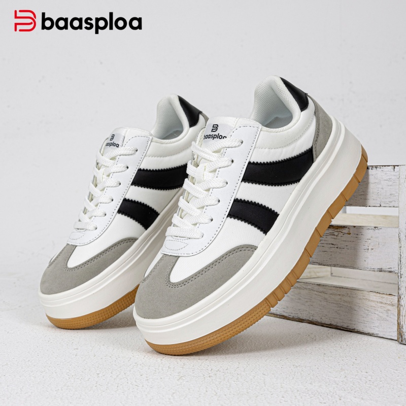 Baasploa 여성 플랫폼 스니커즈 청키 두꺼운 밑창 - Street Fashion Walking 리뷰 및 가격