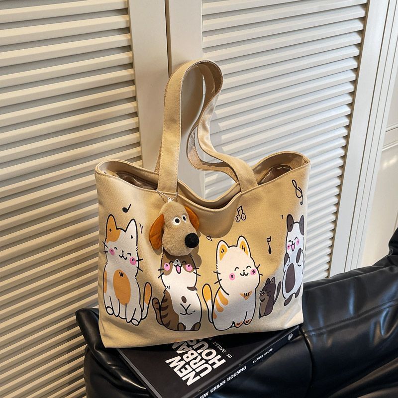한국 대용량 캔버스 토트백 여성용 학생 문학적 심플 숄 - Tote Bag Canvas Print 리뷰 및 가격