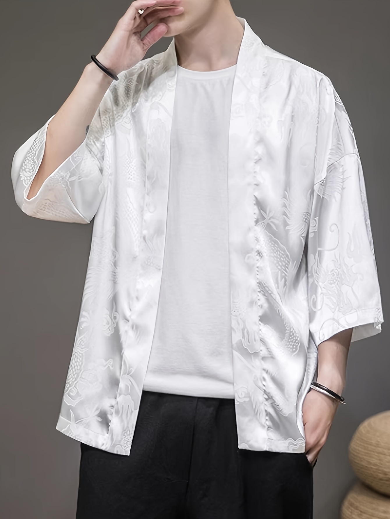 2026년 여름 남성 기모노 3D 프린트 디자인 통기성 - Street Fashion Designers 리뷰 및 가격