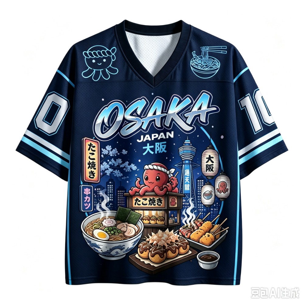 패션 일본 오사카 패턴 3D 프린트 캐주얼 스트리트 펑 - Street Fashion Osaka 리뷰 및 가격